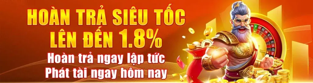 Hình ảnh hero hoành tráng với các biểu tượng slot game rực rỡ, tiền vàng và logo 79king1 khuyến mãi, thể hiện sự may mắn và cơ hội chiến thắng lớn.